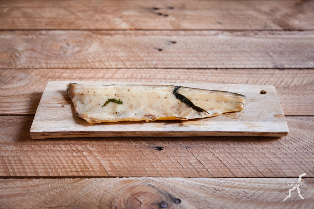 Filetto di Salmerino Alpino affumicato